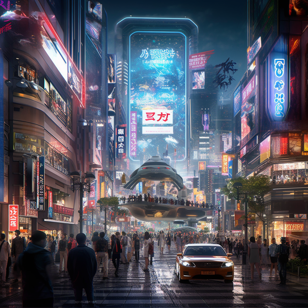 Futuristic Tokyo
